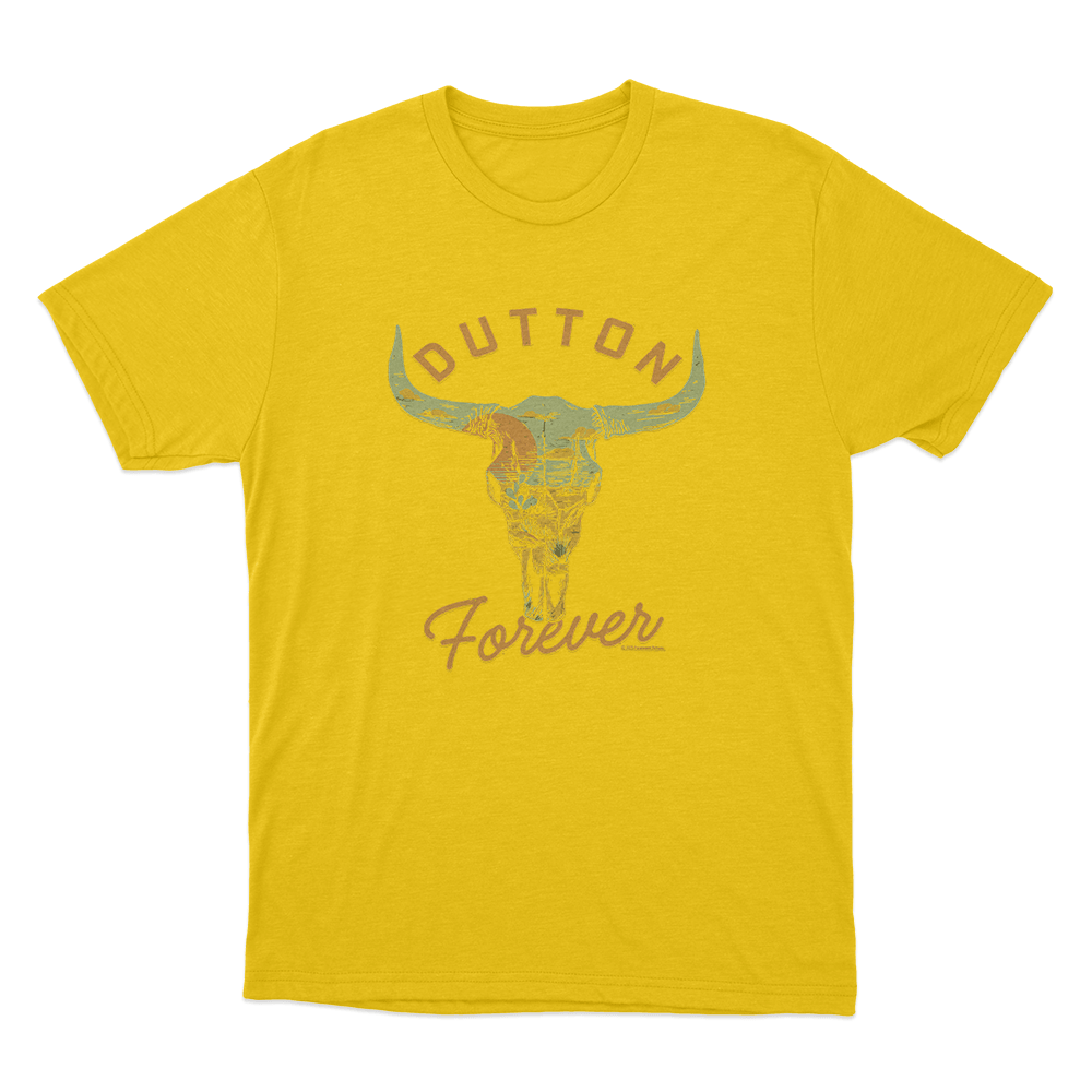Dutton Forever Unisex T Shirt Yellow Dutton Forever Unisex T Shirt Yellow