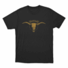 Dutton Ranch Barbed Wire Skull Unisex T Shirt Black