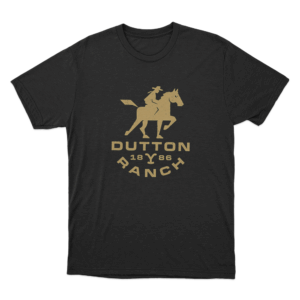 Dutton Ranch Cowboy Unisex T Shirt Black