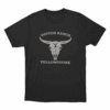 Dutton Ranch Steer Skull Unisex T Shirt Black
