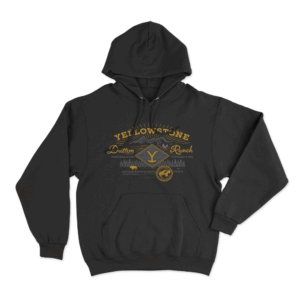 Yellowstone Dutton Ranch Unisex Hoodie Black
